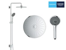 Душевая система Grohe Vitalio Joy 260 с переключателем для настенного монтажа 27357002-1