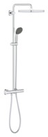 Душевая система Grohe Vitalio Start System 250 Cube с термостатом для настенного монтажа 26697000-0