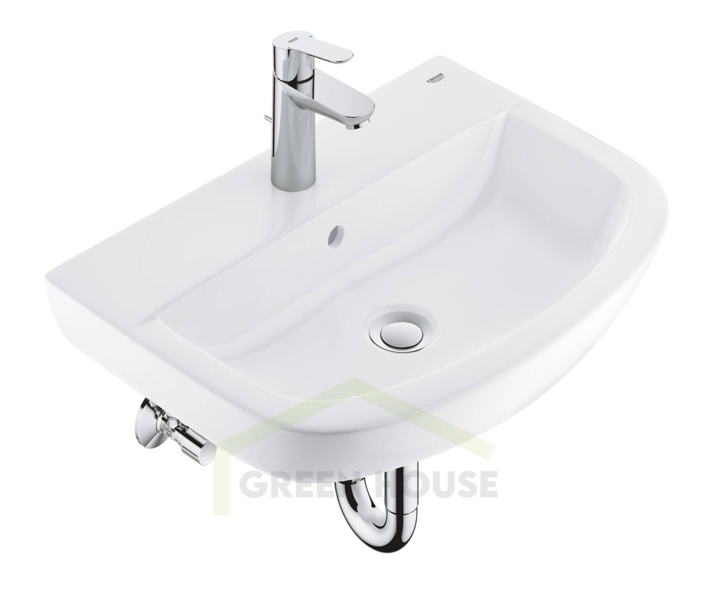 Набор Grohe Bau Ceramic раковина 55, смеситель Start Edge и сифон 39471000