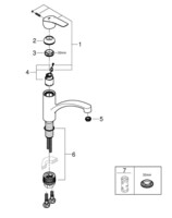 Смеситель для кухни Grohe Start однорычажный 30530002-4