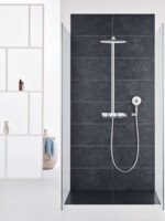 Душевая система с термостатом Grohe Rainshower System SmartControl Mono 360 белая луна 26361LS0-1