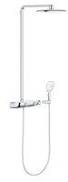 Душевая система с термостатом Grohe Rainshower System SmartControl Mono 360 белая луна 26361LS0-0