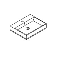 Раковина накладная Grohe 60 Cube 3947700H-4
