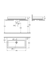 Раковина накладная Grohe 60 Cube 3947700H-2