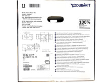Унитаз подвесной Duravit ME by Starck Rimless с крышкой микролифт 45290900A1-4