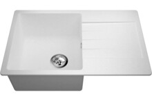 Мойка из искусственного камня Vigro  790х495х220 Vigronit VG405 белый 150968-0