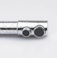 Смеситель для кухни Maxonor  с подключением фильтра питьевой воды с гайкой, хром MN4352-3