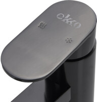 Смеситель для умывальника Ekko  черный E1081-8-2