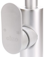 Смеситель для кухни Ekko  с гибким изливом, серый E4263-21-2