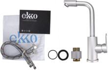 Смеситель для кухни Ekko  серый E4365-4
