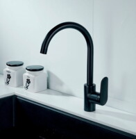 Смеситель для кухни Maxonor  черный MN4071-7-1