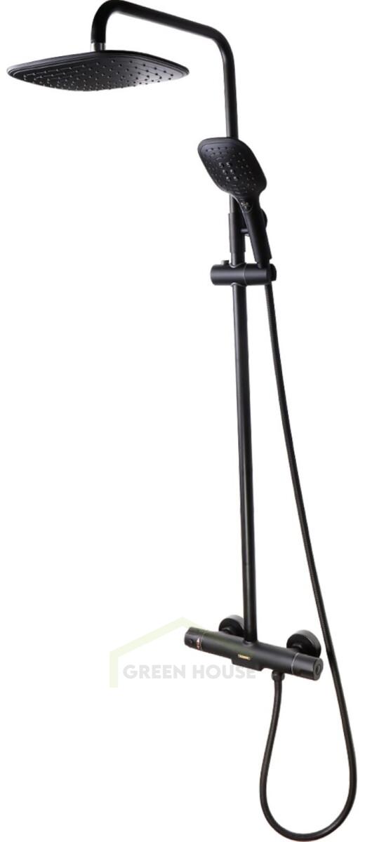 Душевая система Maxonor  черный MN2487-7