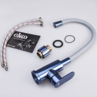 Смеситель для кухни Ekko  серый E4223-21-4