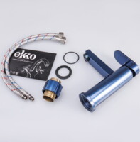 Смеситель для умывальника Ekko  синий E1081-23-4