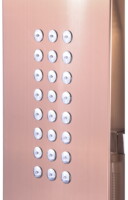 Душевая панель Maxonor  с функцией гидромассажа, бронза MN2512-5