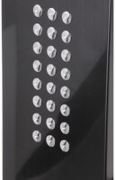Душевая панель Maxonor  с функцией гидромассажа, черная MN2513-4