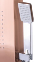 Душевая панель Maxonor  с функцией гидромассажа, розово-золотая MN2522-3