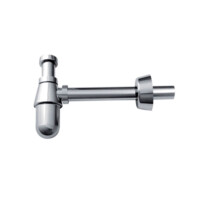 Сифон для умывальника Bonomini 1 1/4"  32х250 хром. без выпуска 0570OT25K7-1