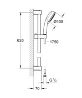 Душевой гарнитур Grohe New Tempesta Cosmopolitan 27786002-1