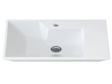 Умывальник Idevit Lara накладной c отверстием под смеситель 42x65 K0201-4655-001-1-0000-0