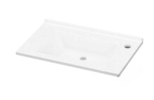Умывальник Idevit Slim Merkür с отверстием под смеситель справа 28x50 K0201-3505-001-1-0000-0