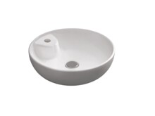 Умывальник накладной Idevit Alfa с отверстием под смеситель 45x45 K0101-9455-001-1-0000-0
