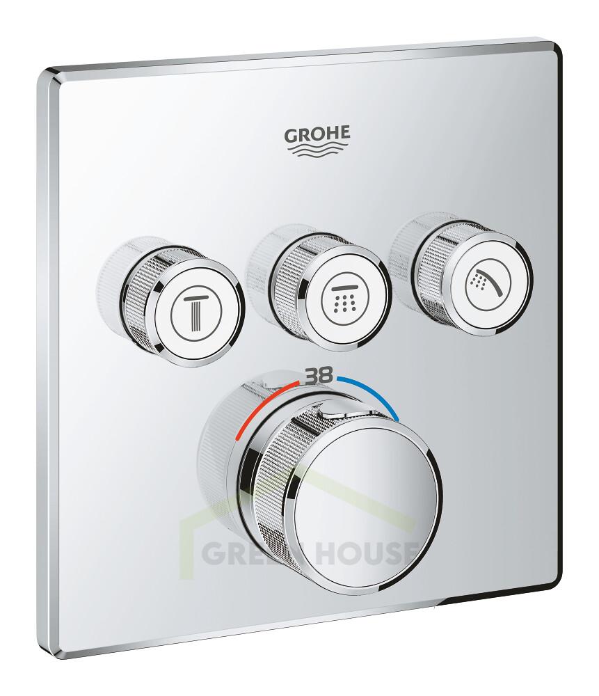 Смеситель скрытого монтажа Grohe GRT SmartControl с термостатом 29126000