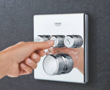 Смеситель скрытого монтажа Grohe GRT SmartControl с термостатом 29126000-7