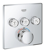 Смеситель скрытого монтажа Grohe GRT SmartControl с термостатом 29126000-0