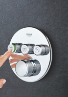 Смеситель скрытого монтажа Grohe Grohtherm SmartControl с термостатом 29121000-3