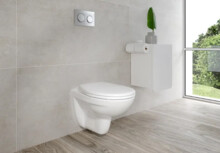 Унитаз подвесной с инсталляцией Vitra Комплект Normus L-box: унитаз + инсталляция + кнопка + сиденье микролифт 9773B003-7206-11