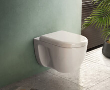 Унитаз подвесной с инсталляцией Vitra Комплект S40 L-box: унитаз + инсталляция + кнопка + сиденье микролифт 9005B003-7211-7