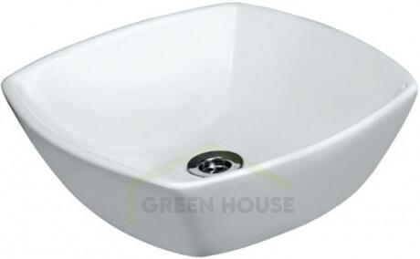 Умывальник Jaquar ARIA квадратная 42x42x13,5 ARS-WHT-39901