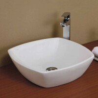 Умывальник Jaquar ARIA квадратная 42x42x13,5 ARS-WHT-39901-2