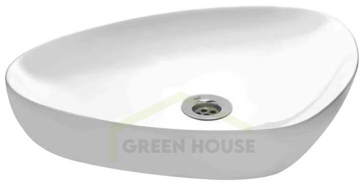 Умывальник Jaquar накладная 60x41x10 LYS-WHT-38901N