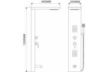 Душевая панель Maxonor с функцией гидромассажа MN2521-10