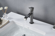 Смеситель для умывальника Maxonor PURE LIFE BEAUTY-9 пепельный PL1084-9-5