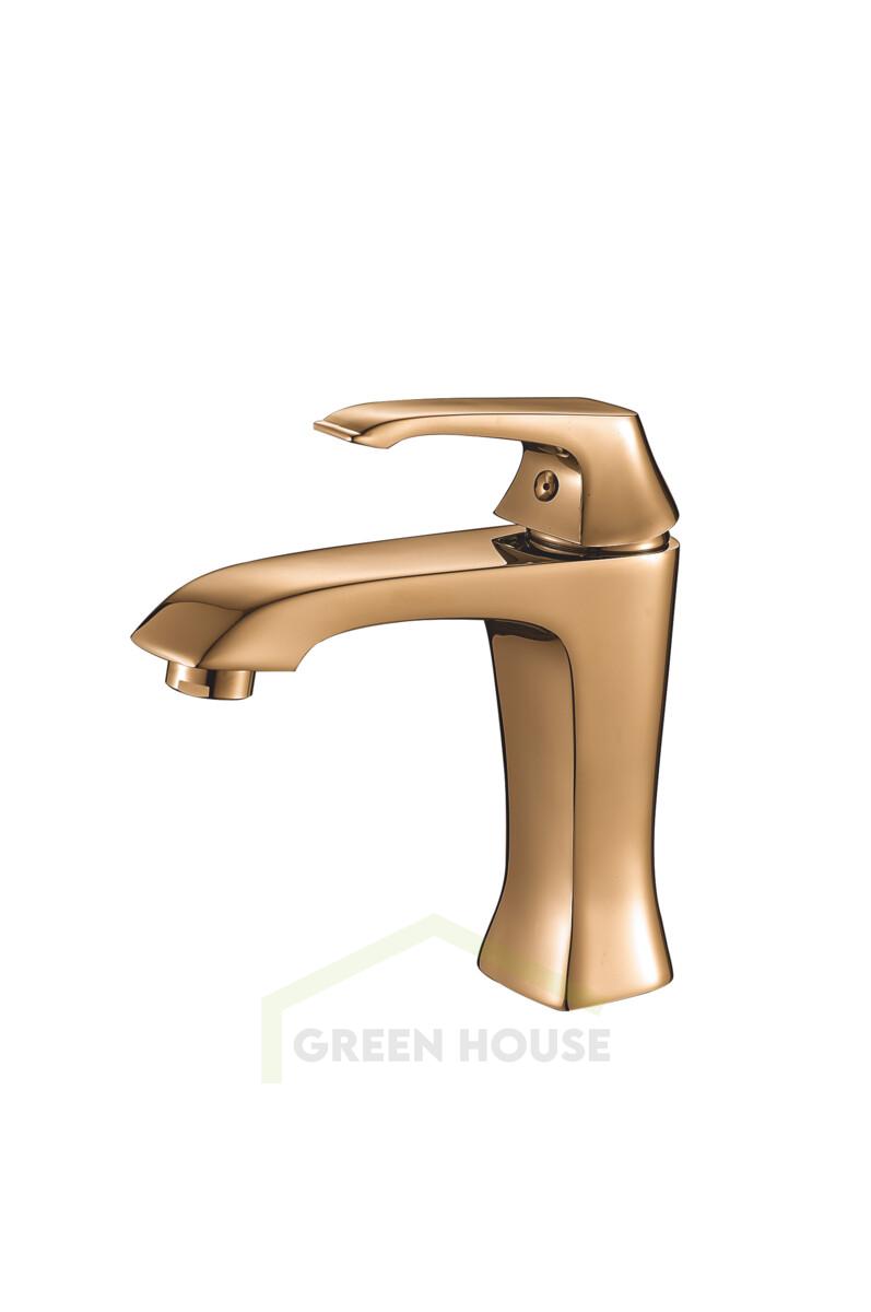 Смеситель для умывальника Maxonor PURE LIFE JOY-16 золото PL1088-16
