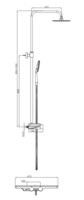 Душевая система Maxonor PURE LIFE PLEASURE PL2486-2