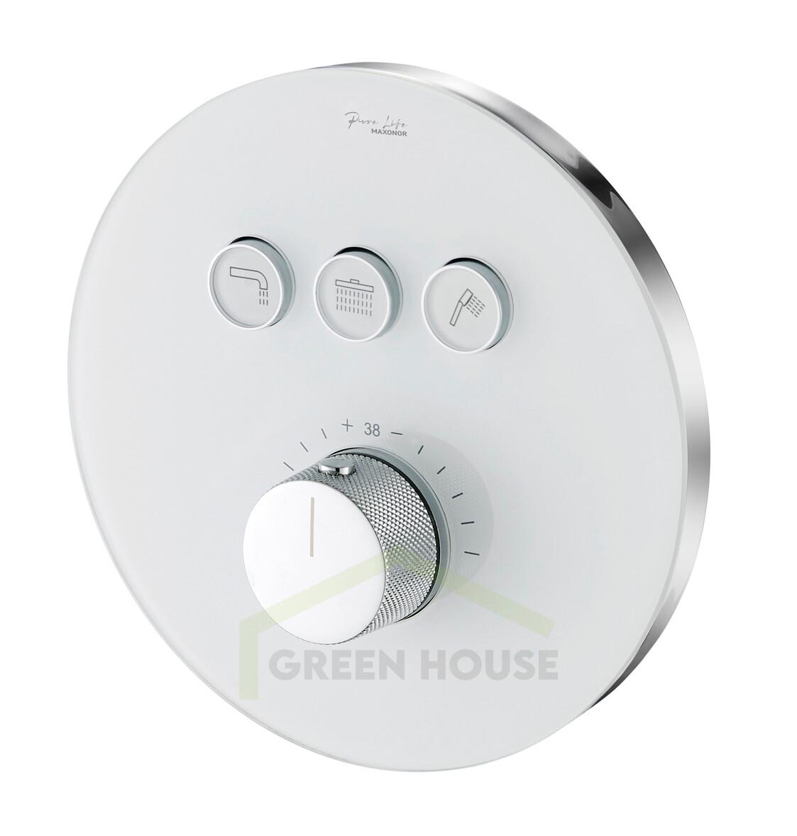 Блок управления встроенной душевой системы Maxonor PURE LIFE SALON GENIUS PL7798-8