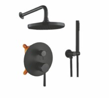Встроенная душевая система Maxonor PURE LIFE SUPERIOR-7 черный PL7187-7-0