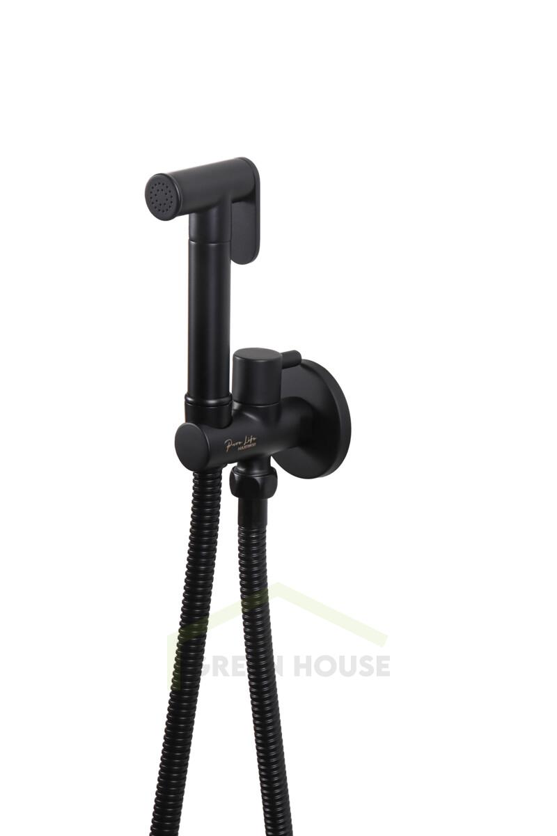 Гигиенический смеситель Maxonor PURE LIFE черный PL6501-7
