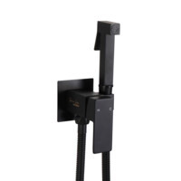 Гигиенический смеситель Maxonor PURE LIFE черный PL6504-7-0