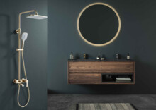 Душевая система Maxonor PURE LIFE BEAUTY-6 золото PL2484-6-4