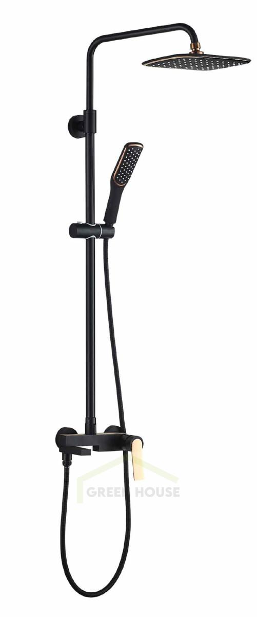 Душевая система Maxonor PURE LIFE BLISS черн/зол PL2483