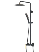 Душевая система Maxonor PURE LIFE BLISS черн/зол PL2483-1