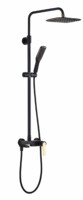 Душевая система Maxonor PURE LIFE BLISS черн/зол PL2483-0