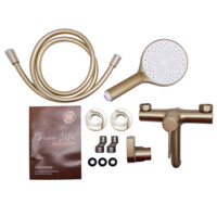 Смеситель для ванны Maxonor PURE LIFE GLAMOUR золото PL3294-6-7