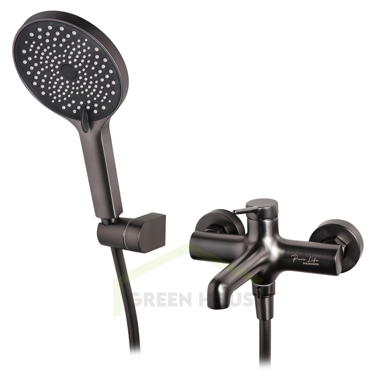 Смеситель для ванны Maxonor PURE LIFE GLAMOUR пепельный PL3294-9