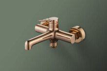 Смеситель для ванны Maxonor PURE LIFE GLAMOUR розовое золото PL3294-16-8
